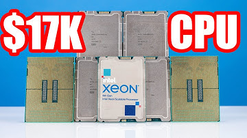 $17K Sapphire Rapids Server CPU! Hands-on with the new Intel Xeon
