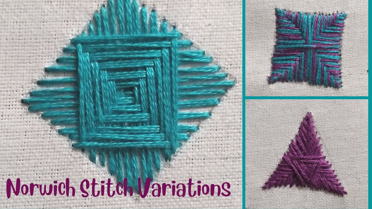 Norwich Stitch Embroidery Norwich Stitch Variations Art & Craft