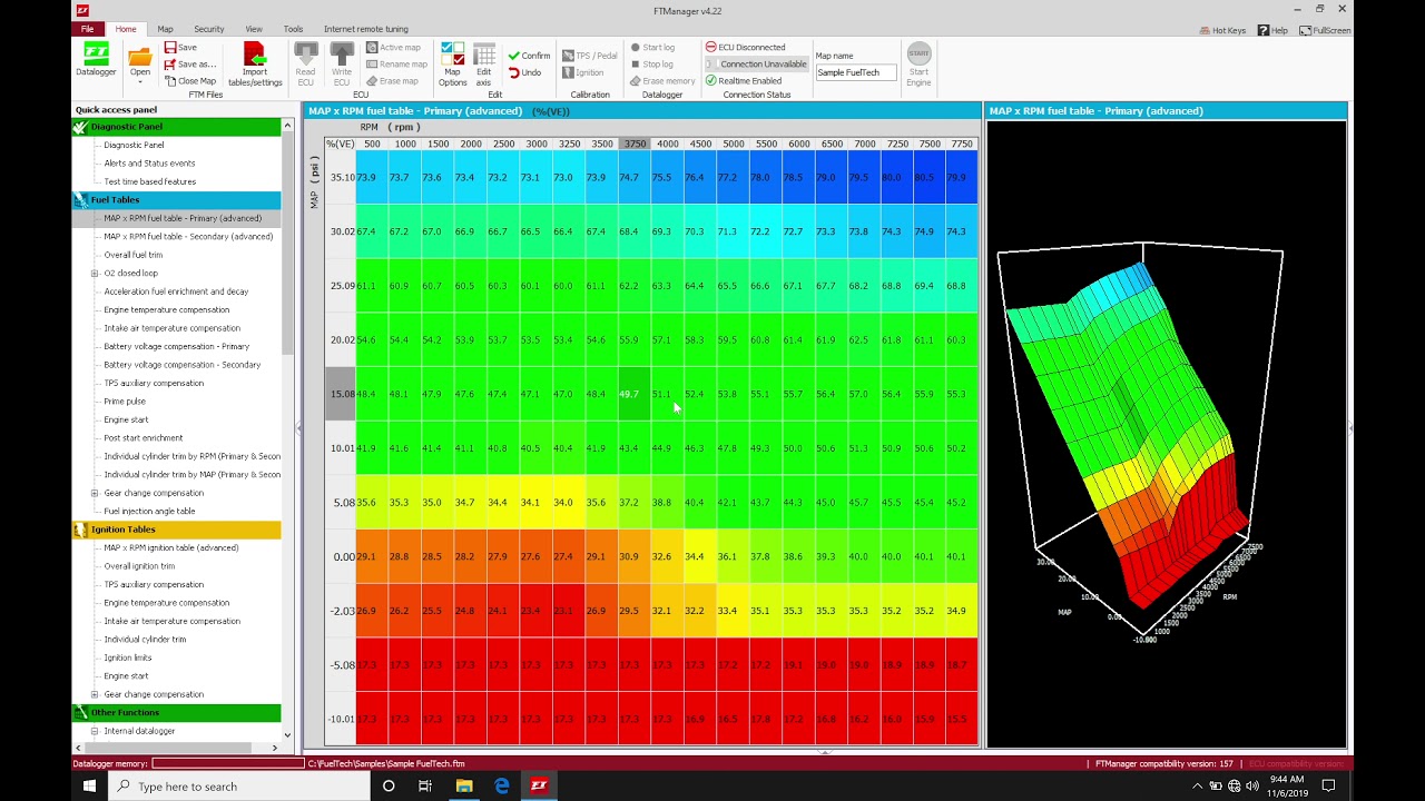 Fuel Tech Part 30 Datalogger Overlay Evans Performance Academy YouTube