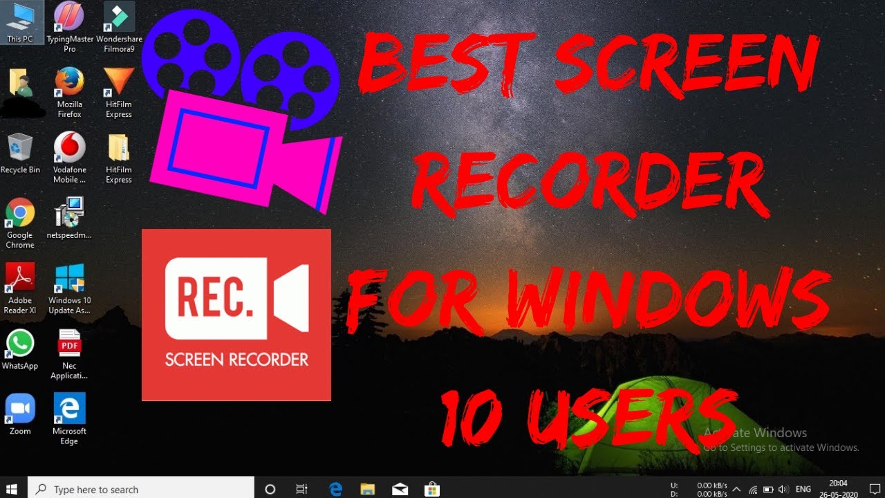 screen recorder free download windows 10