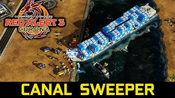 Corona mod - Canal Sweeper mission | C&C Red Alert 3