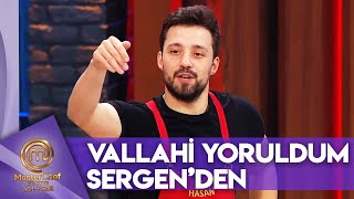 Hasan Bıkkınlığını Dile Getirdi | MasterChef Türkiye All Star 171. Bölüm