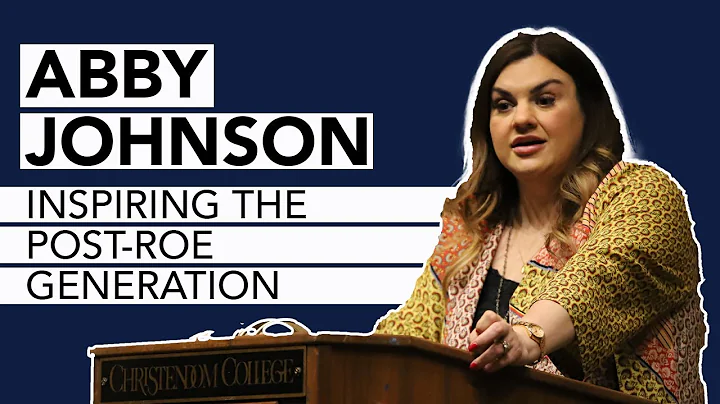 Abby Johnson | Christendom College Major Speaker A...