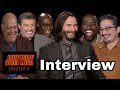 JOHN WICK 4 CAST INTERVIEWS: Keanu Reeves, Hiroyuki Sanada, Ian McShane, Laurence Fishburne &amp; more!