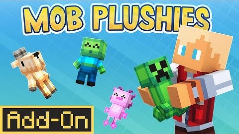 Mob Plushies | Minecraft Marketplace Addon | Showcase