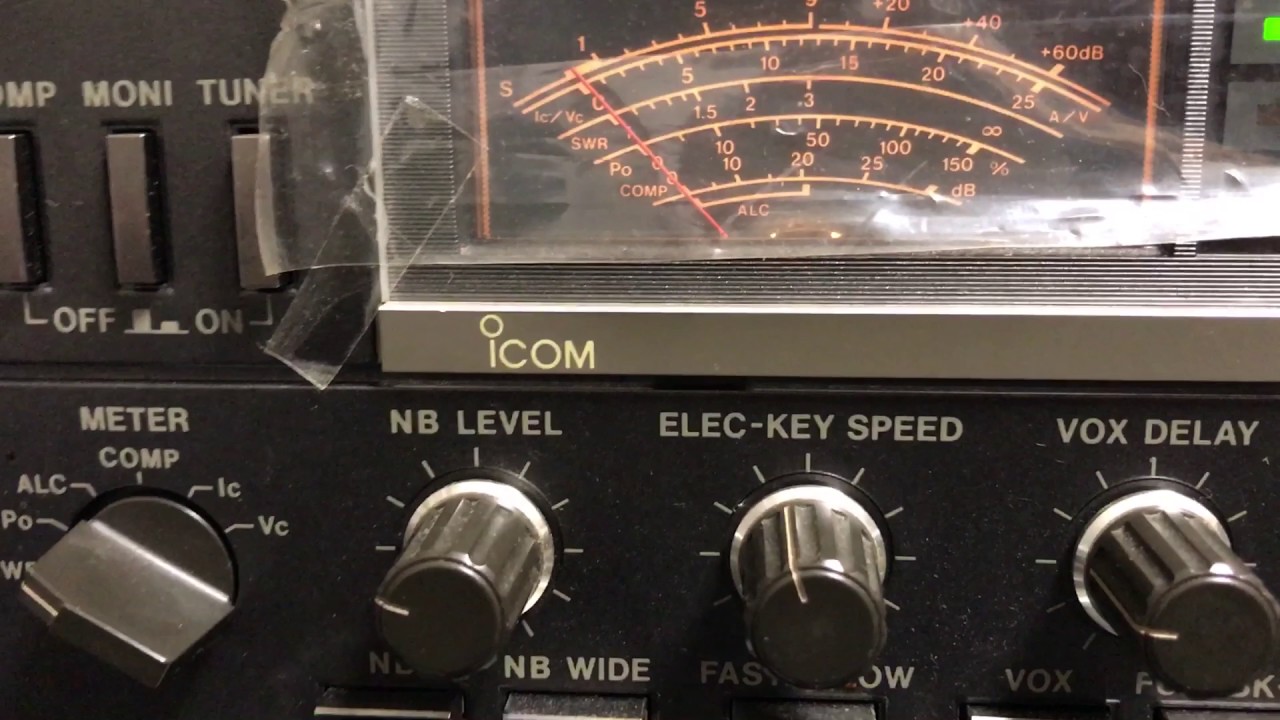 IC-760Pro 修理完了 【2017/03/14】 - YouTube