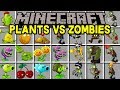 Minecraft PLANTS VS ZOMBIES MOD! | KILL ZOMBIES WITH 50+ NEW PLANTS & MORE! | Modded Mini-Game