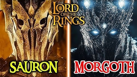 Sauron and Morgoth - More Different than You Think