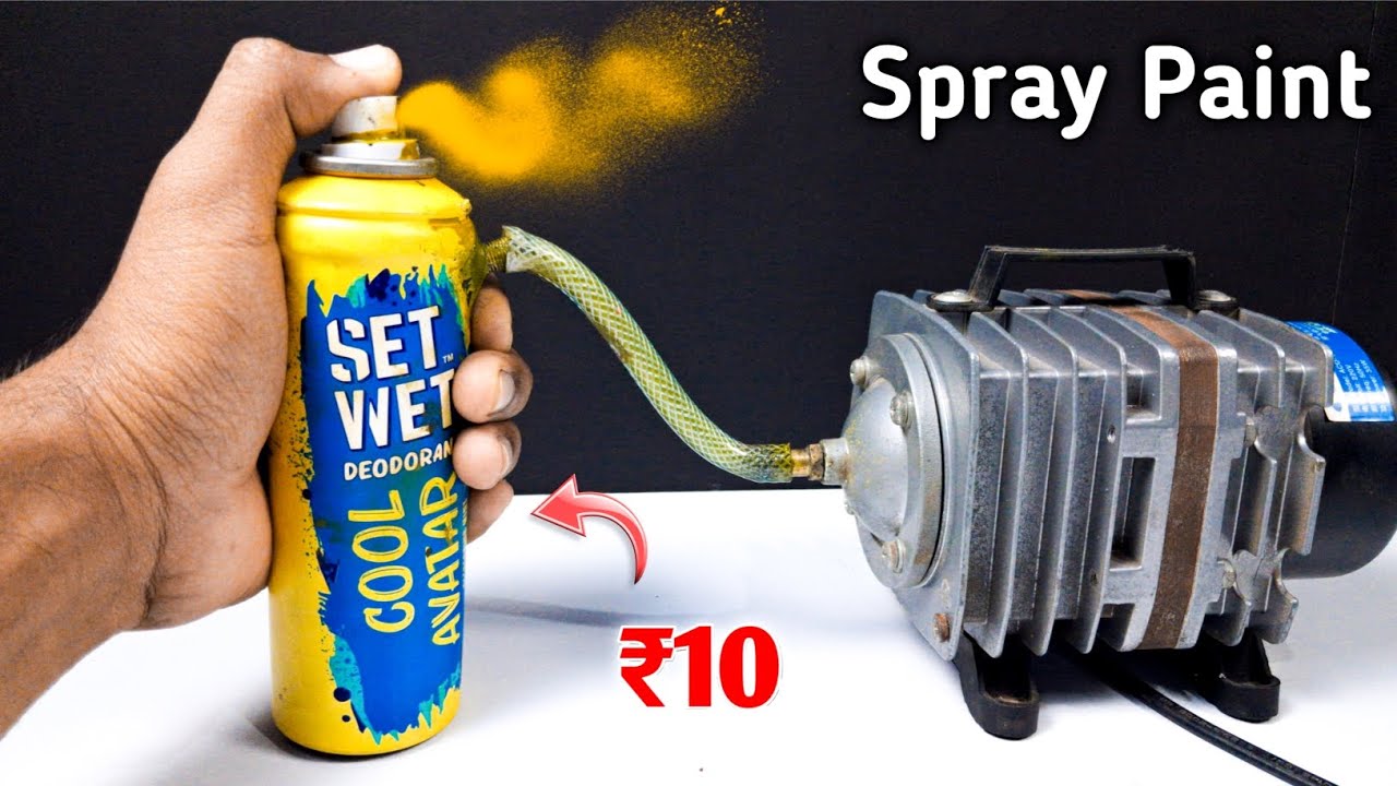 Home Made Spray Paint 🎨 || Spray Paint In Perfume Bottle !