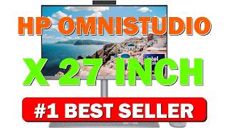 HP OmniStudio X 27 inch All in One Desktop PC FHD Touchscreen Intel Core - B0D9K79WWY