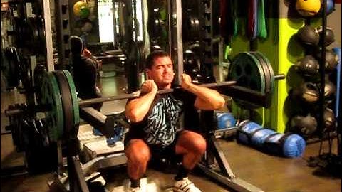 Bottoms Up "Half" Front Squats