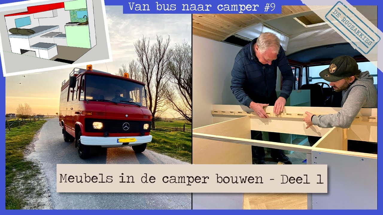 Camper Bouwen #9 | Meubels In De Camper Maken - Deel 1 - Youtube