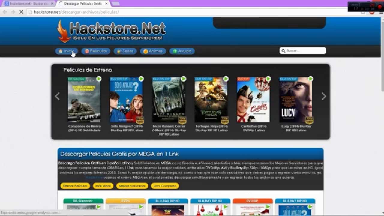 mejor pagina para descargar peliculas mega