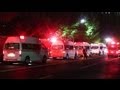 緊急走行!!鳴り続けるサイレン!!東京消防庁 救急車続々!! アイドルコンサート多数急病人発生!!Japan Ambulance 2013.7.27
