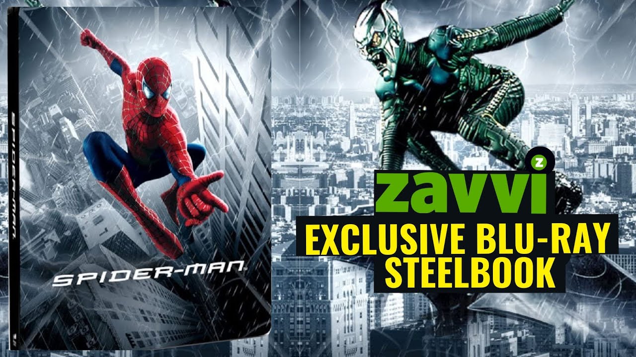 Spider-Man Zavvi Exclusive Magnetic Lenticular Blu-ray Steelbook