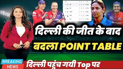 MI vs DC- दिल्ली की जीत के बाद बदला POINT TABLE 🥱