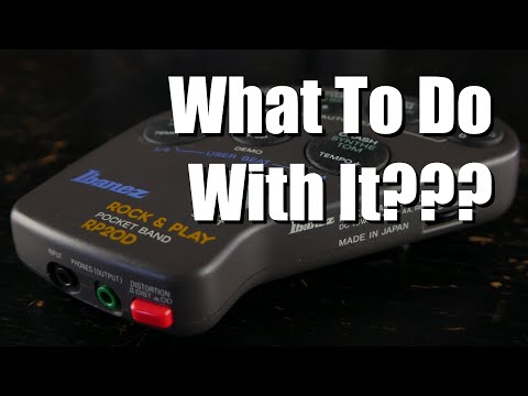 Bad Gear - Ibanez RP2OD Drum Machine - What To Do With It??? (Feedback Loop Experiments)