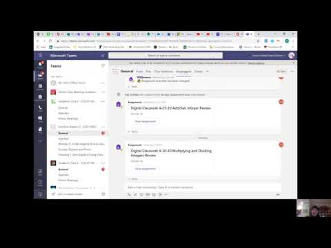 See Assignments in Teams including returned assignments