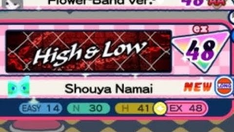 【ポップンJam&Fizz新曲】High&Low EX48【Poppin