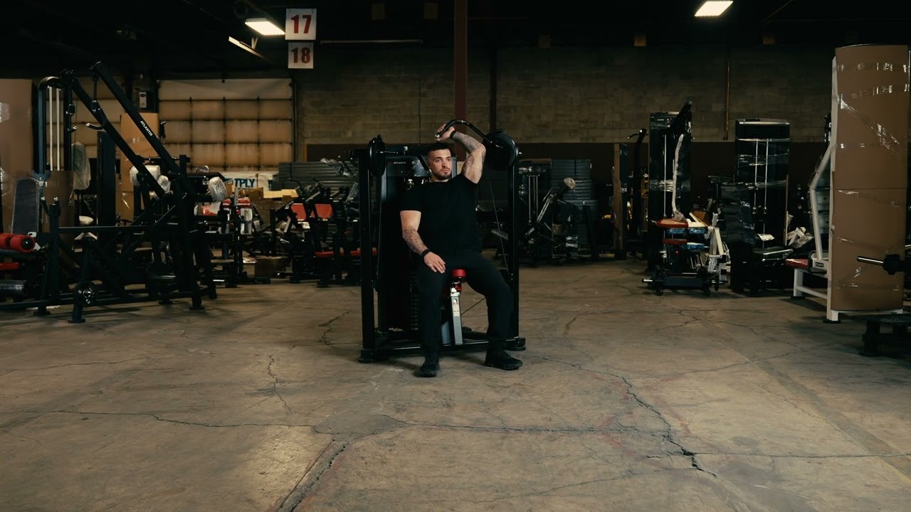 Tutoriel machine: T262 - Appareil pour triceps vertical unilatéral 