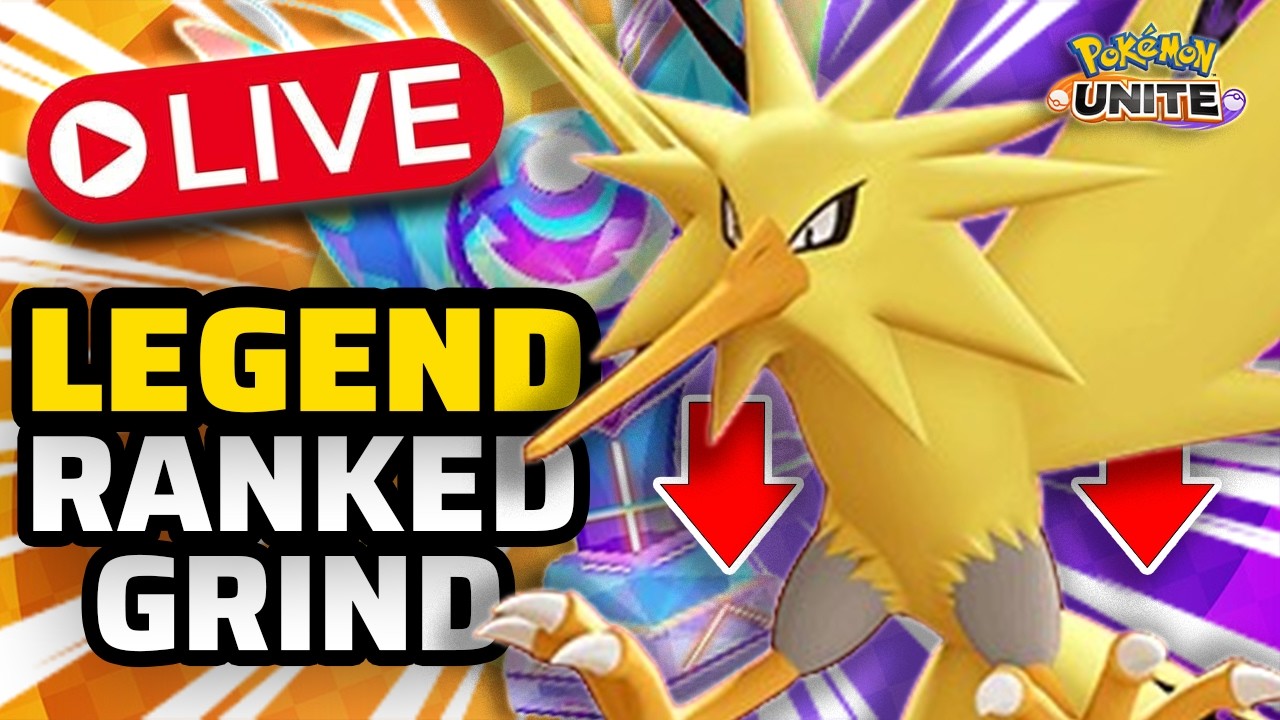 Legend Ranked Grind | Pokemon Unite Gameplay