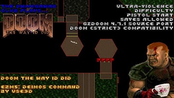 DWMegawad Club Playthrough: Doom The Way Id Did (+MIDI Pack) - E2M5 - Deimos Command