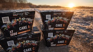 Triplex Firework - XT1090 Coumpound DAY/NIGHT COLOR SMOKE AND STROBE