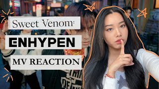 ENHYPEN (엔하이픈) “Sweet Venom” Official MV Reaction | THEY ATE UP THE VOCALS IN THIS ONE!!!