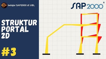 Struktur Portal 2D Part 03 - Tutorial SAP2000