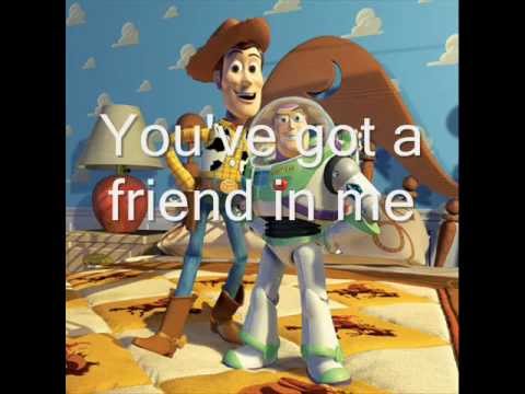 Toy Story - You&#039;ve got a friend in me - lyrics