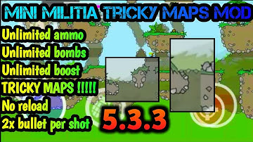 #DA2 Mini Militia Tricky Maps Mod 5.3.3 || Latest version mod || By Gamer Shreyas ||