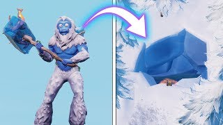 LA CUEVA SECRETA DEL YETI! Fortnite Battle Royale - Luzu