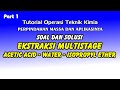 Ekstraksi Liquid-Liquid Multistage 1 (Example 27.4-2 Geankoplis) Solusi Excel