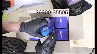 HyundaiKia oil filter 2630035505 unboxing a 6 pack SRSLY!