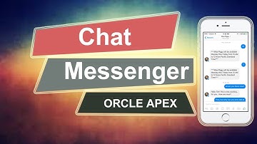 Oracle APEX - APEX  Messenger