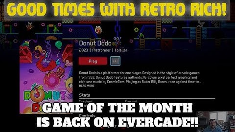 Evercade VS - Donut Dodo! - Fun For Five! Good Times With Retro Rich Ep. 303