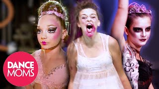 WITCHES, ZOMBIES, HAUNTED DOLLS A Very ALDC Guide to HALLOWEEN (Flashback Compilation) | Dance Moms