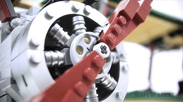 Lego 10226 Sopwith Camel Time Lapse Build