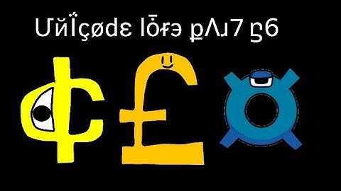 Unicode Lore part 56