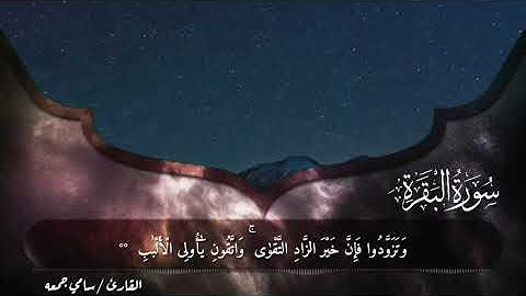 ماتيسر من سورة البقرة للقارئ سامي جمعة