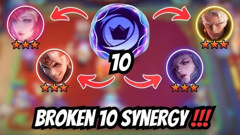 10 Shadowcell Synergy‼️Unlimited Gold, Unlimited 3 Stars Legendary Heroes  |Magic chess : go go S3|