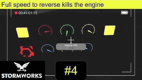 Full speed to reverse kills the engine | Stormworks classic career #4 [no commentary]