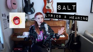 'SALT' LYRICS & MEANING (original song) | idatherese