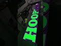 Custom text logo font size #signage