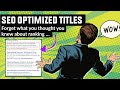 How To Write An Optimized Page Title Tag For SEO (New Rules For 2021 Outperforms Competitors)