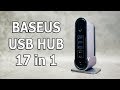 ДОК-СТАНЦИЯ РУЛИТ 🔥 17 ДЕВАЙСОВ НА ОДИН ВХОД 👍 Baseus USB C HUB Type C to Multi HDMI USB 3,0 17/1