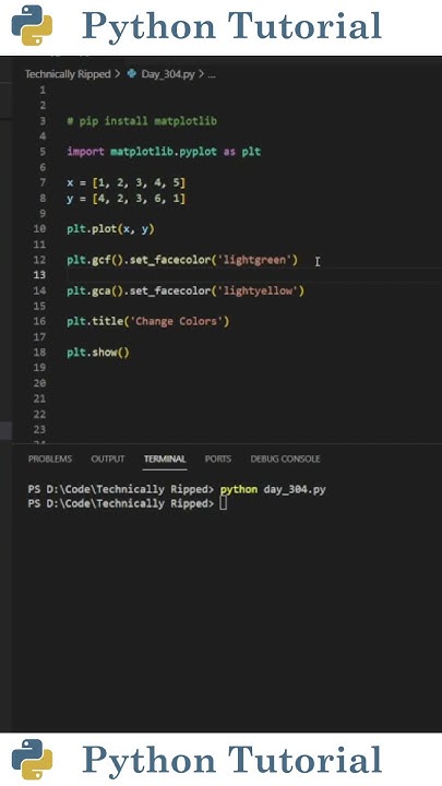 Customize Matplotlib Graph Colors | Python Tutorial - YouTube