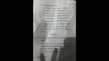 GNDU Question Paper of Poetry-1(Renaissance to Romantic)