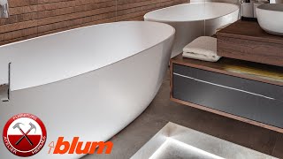 Четыре САНУЗЛА в одну КВАРТИРУ. № 149. #blum #furniture #design #bathroom