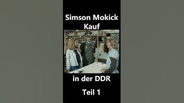 Simson Moped Kauf in der DDR Teil 1